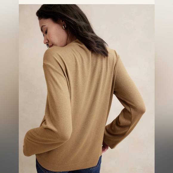 NWT BANANA REPUBLIC SOFT LUXE COWL NECK SWEATER - Picture 5 of 6